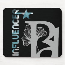 INFLUENCER Mousepad Trend Abstrakt Art Blue Ocean