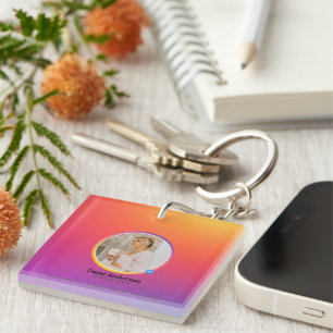 Influencer Sunset Ombre Photo QR-kod