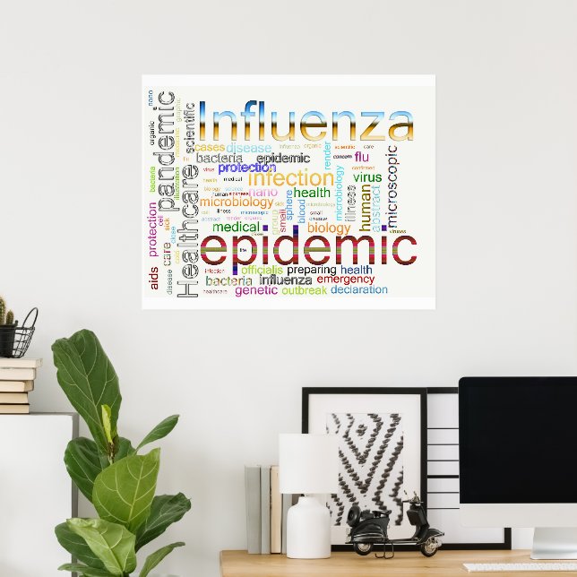 influensa influensa Relaterad text Poster (Hemmakontoret)