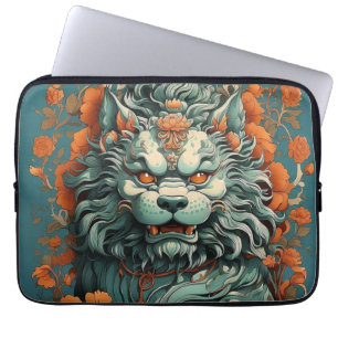 Influensa Lejon för Wisdom Electronics Bag Laptop Fodral