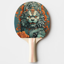 Influensa Lejon för Wisdom Ping Pong Paddle Pingisracket
