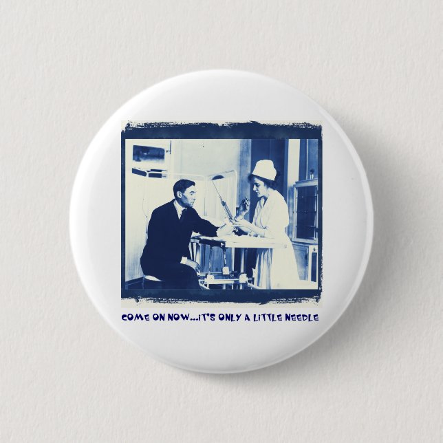 Influensa Shot knäppas Knapp (Framsida)