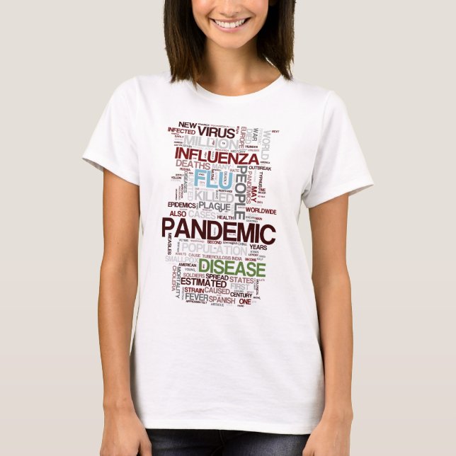 Influensa T Shirt (Framsida)