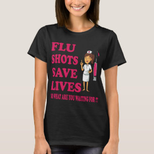 Influensabilder av Spara lever luddigt medicinskt T Shirt