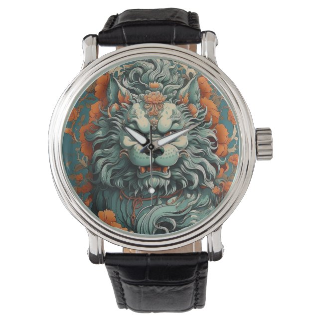 Influensans Lejon av Wisdom eWatch Watch Armbandsur (Framsida)