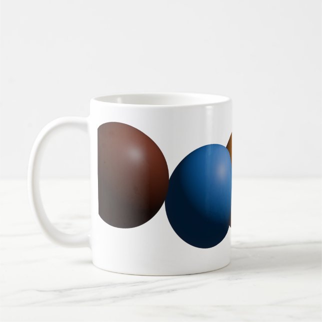 Influensasfärer Kaffemugg (Vänster)