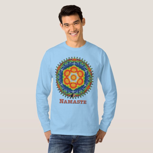 Influx Namaste Kaleidoscope T-shirt (Hel framsida)