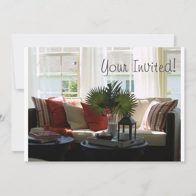 Inflyttnings- inbjudan (Framsida)