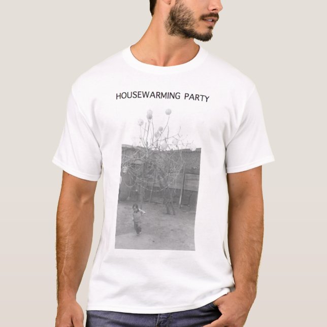 INFLYTTNINGS- PARTY grafisk T - EP Tee (Framsida)