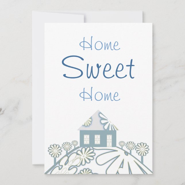 Inflyttnings- party inbjudningar (Framsida)