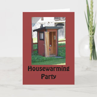 Inflyttnings- partyinbjudan inbjudan