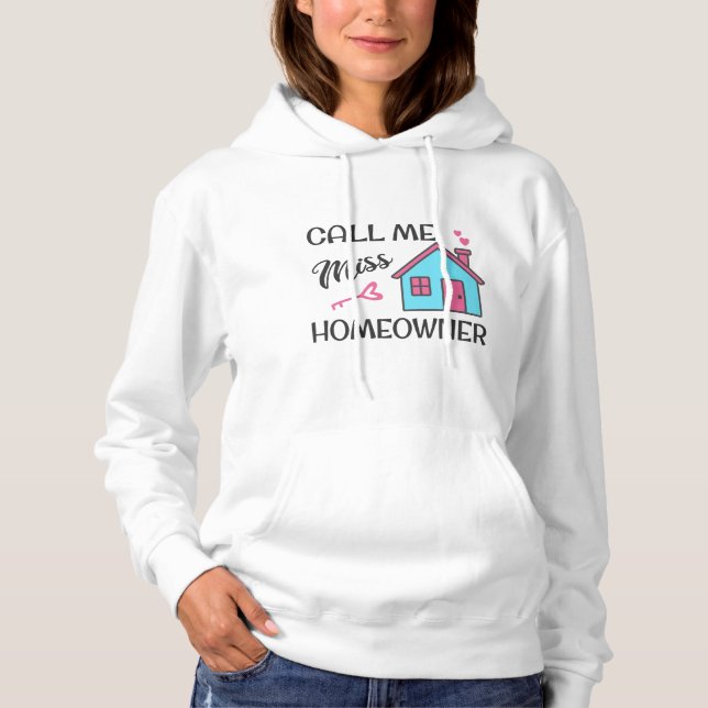 Inflyttningsfest Anropa mig husägare T Shirt (Framsida)