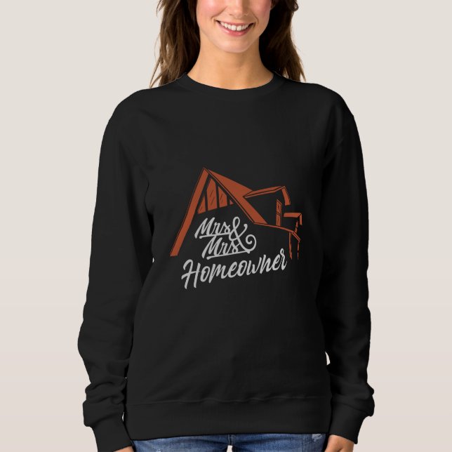 Inflyttningsfest Herr & Fru Hemägare T Shirt (Framsida)