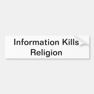 Info döda Religionsstötdekal Bildekal