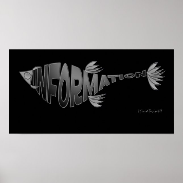 Info-fisk Poster (Framsidan)