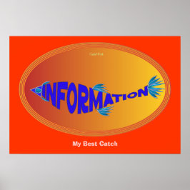 Info-fisk Poster