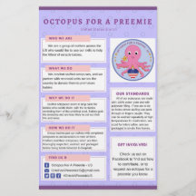 Info Flyer Octopus för en preemie US