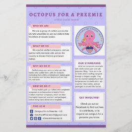 Info Flyer Octopus för en preemie US