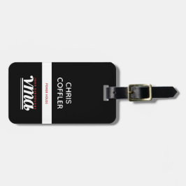 Info för JBHS VMA Black Luggage Tag Fullt Bagagebricka