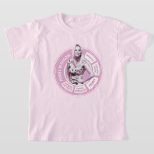 Info-grafik för penny Blommar T Shirt
