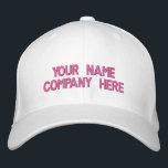 Info om Namn är inbroderat Baseball Cap Broderad Keps<br><div class="desc">Kap för enkel Personlig - Lägg till din text - Namn - Företag / nummer / Brev / Slogan - Tagline / eller webbplats, Mobil, e-post, Social Media Handle , Adress, Logotyp - Foto / mer - Välj Färg / Storlek / Teckensnitt - Gör ett unikt reklamföretag eller en personlig...</div>