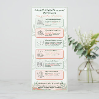 Infoblatt Depressionen für Klienten/Patienten Inbjudningar