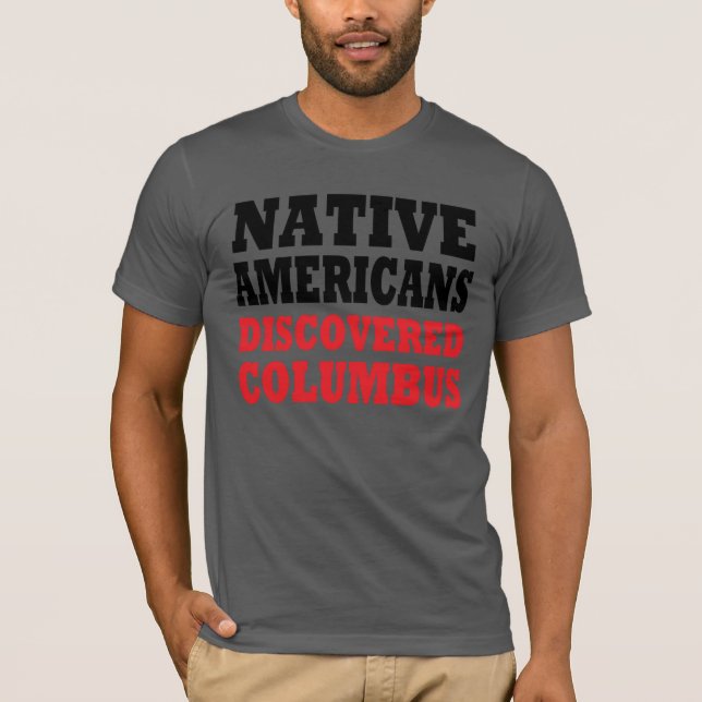 Infödd American. Tee Shirt (Framsida)