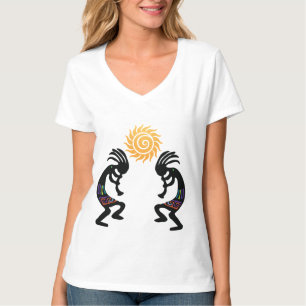 Infödd amerikansk sydvästlig Kokopelli T-shirt