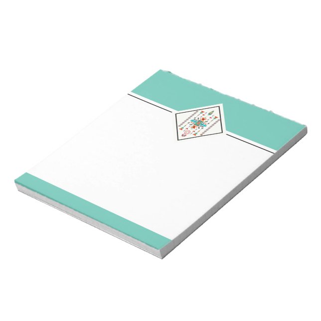 Infödd design anteckningsblock (Roterad)