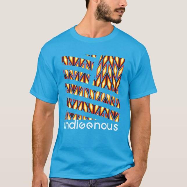Infödd diamantturkos t shirt (Framsida)