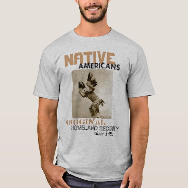 Infödd hemlandsäkerhet tee (Framsida)