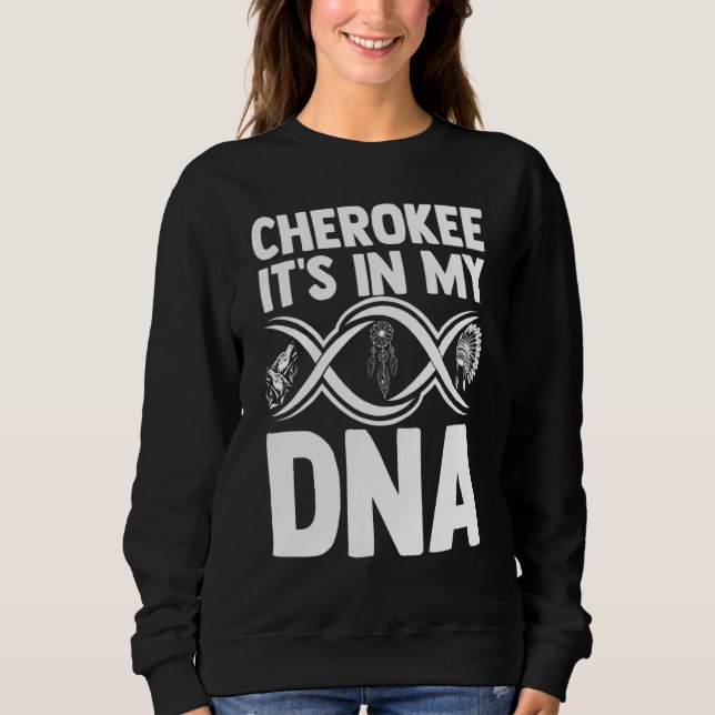 Infödd Indian-chef för Cherokeedna T Shirt (Framsida)