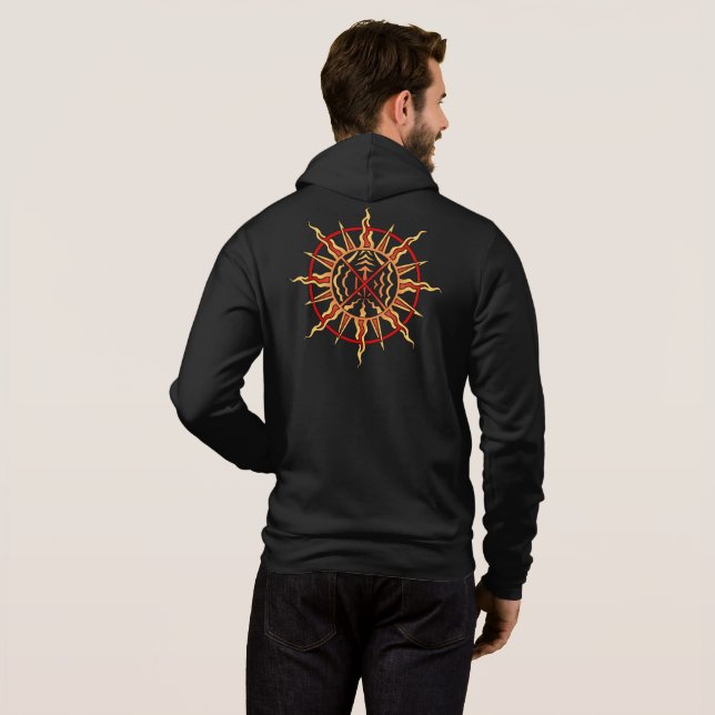 Infödd Konst Jacka Mäns Tribalanda Jackor Gåva T Shirt (Hel baksida)