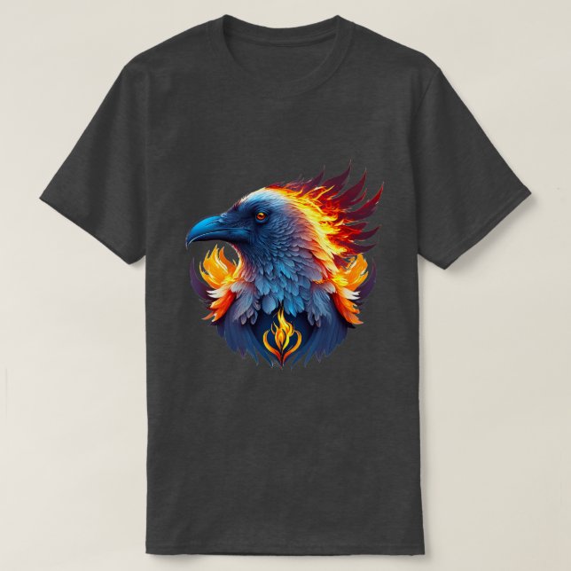 Infödd Kråka 06 T Shirt (Design framsida)