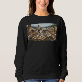 Infödd Malamute T Shirt