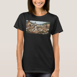 Infödd Malamute T Shirt