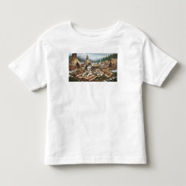 Infödd Malamute T Shirt