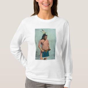 Infödd man som namnges Lone Älg T Shirt