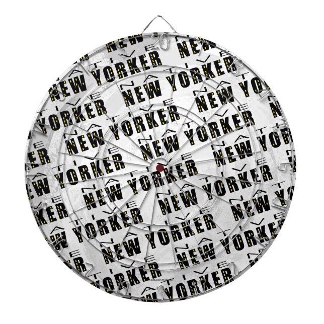 Infödd New York-bo Mönster Piltavla (Framsidan)
