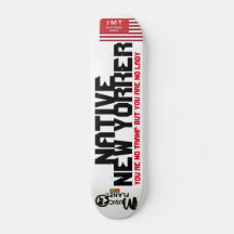 INFÖDD NEW YORKBO Skateboard
