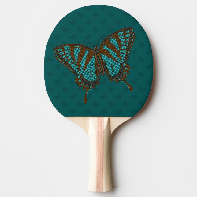 Infödd pingstjärt pingisracket (Framsidan)