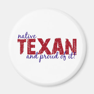 Infödd Texan Magnet