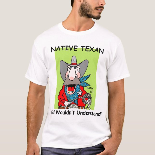 INFÖDD TEXAN TEE SHIRT (Framsida)