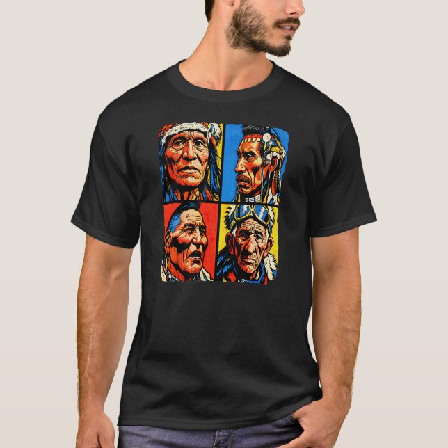 INFÖDDA KRIGARE, Pop Art  T Shirt (Framsida)