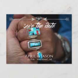 Infödda pilar | Spara datum tillkännagivande Meddelande Vykort