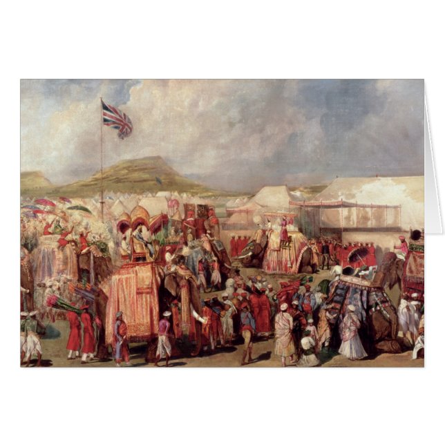 Infödda Princes Hälsningskort (Framsidan Horizontal)