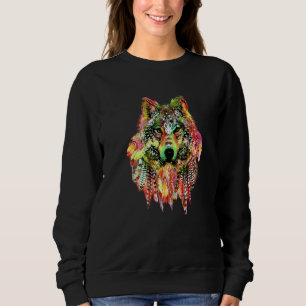 Infödda stammars norska vargfjädrar bohemisk 1 t shirt