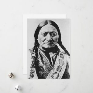 Inföding amerikan: Lakota Sitting Bull Fort Buford Julkort