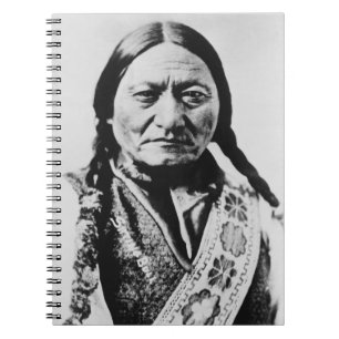 Inföding: Lakota Sitting Bull Fort Buford Anteckningsbok