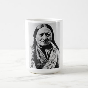 Inföding: Lakota Sitting Bull Fort Buford Kaffemugg